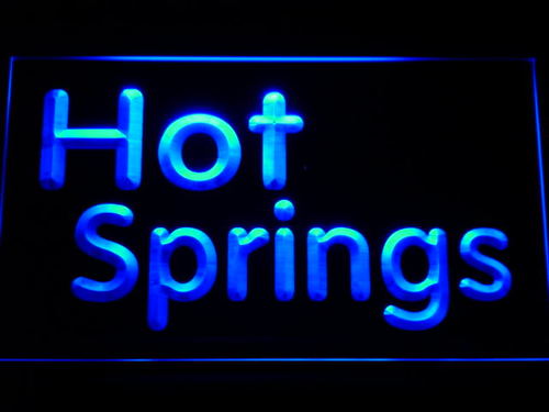 Hot Springs Neon Light Sign